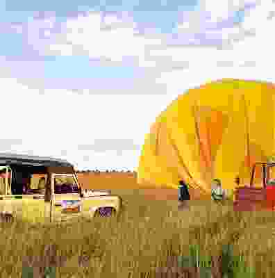Hot Air Balloon in Kenya